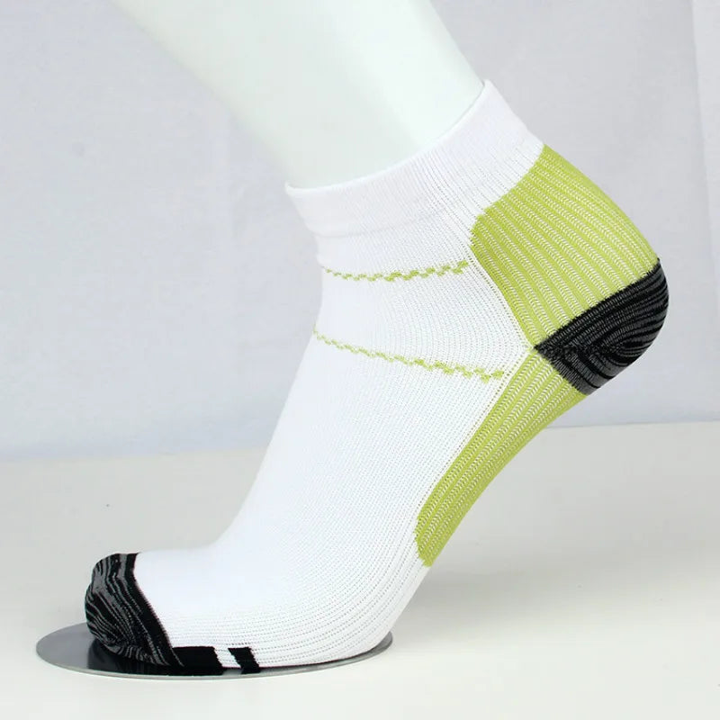 Brothock Colored Compression Running Socks