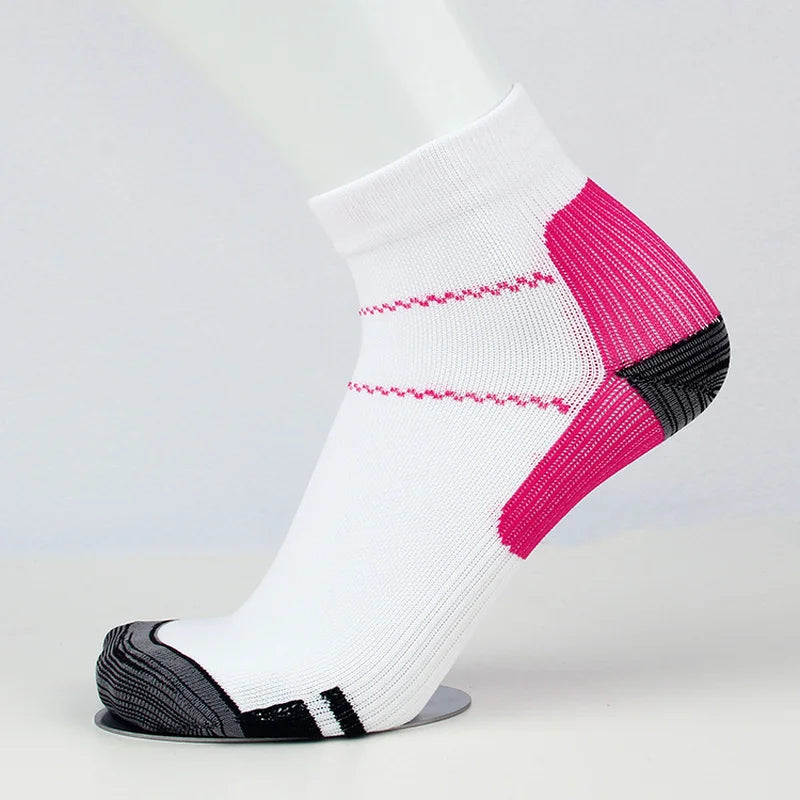 Brothock Colored Compression Running Socks