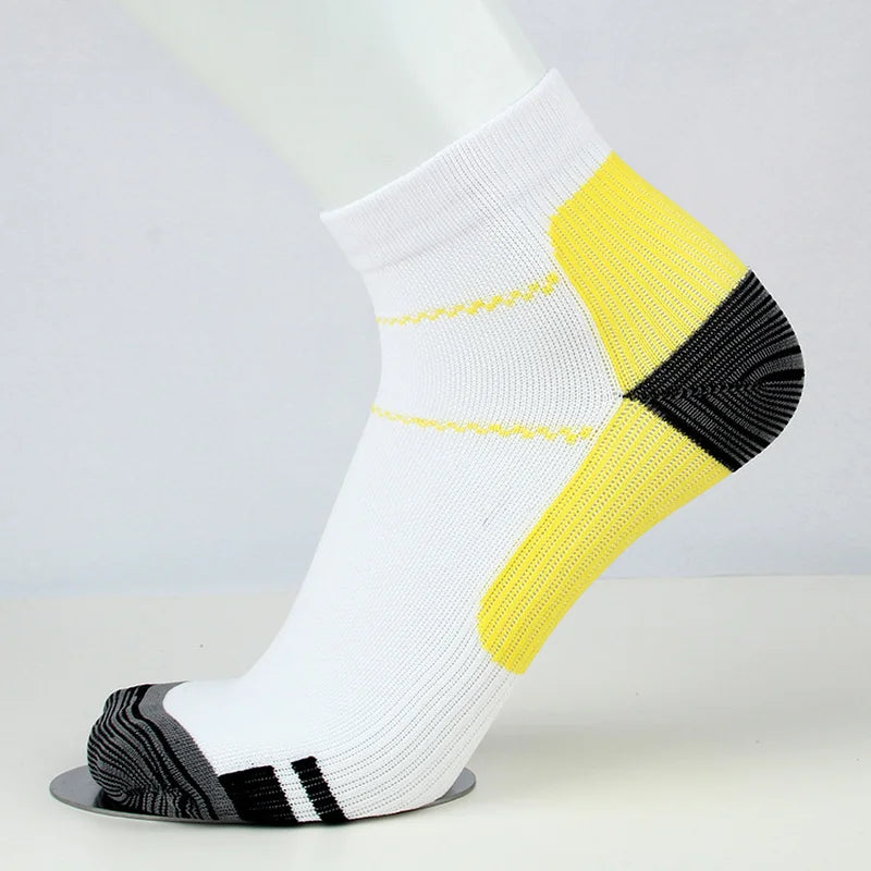 Brothock Colored Compression Running Socks