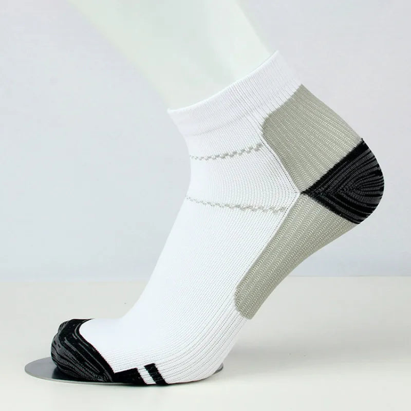 Brothock Colored Compression Running Socks