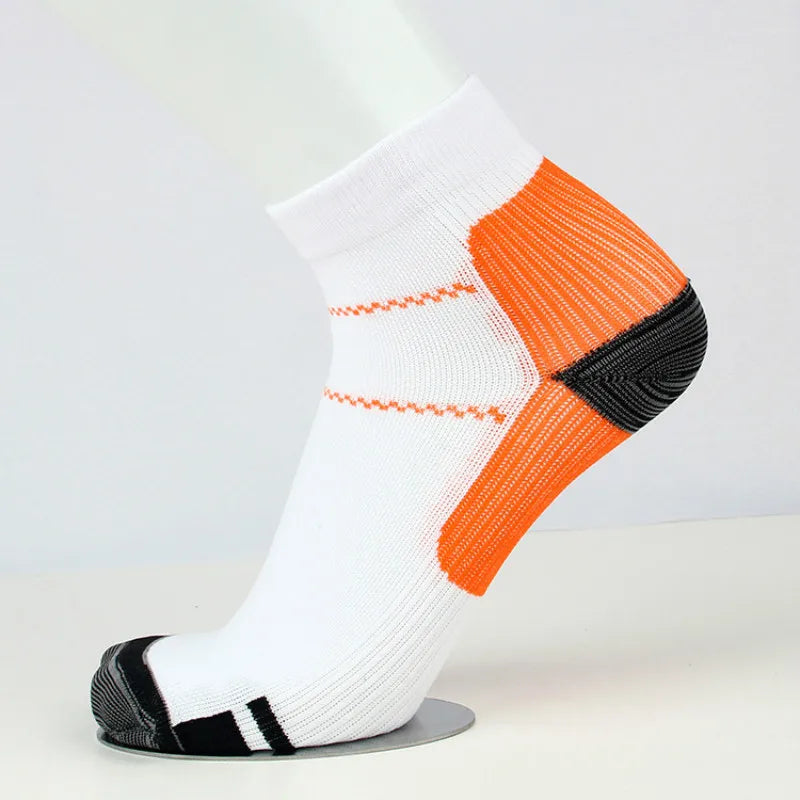 Brothock Colored Compression Running Socks